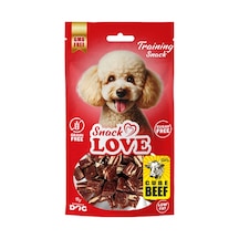 Snack - 318 - Love Köpek Ödül Ve Eğitim Dana-morina Küp Şekil Kesimli 12 Mm Küp - Glblseme - 70 Gr