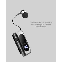 Kablosuz Kulaklık 25 Saat Müzik Süresi Modern Tasarım