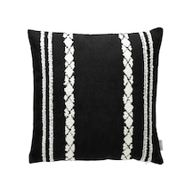 Ava Fancy Kırlent Siyah 50x50 Cm Sku: Mır8690010220578 Açık Gri