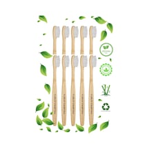 Pharma Acqua 10 Lu Beyaz Bambu Diş Fırçası