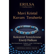 Sertifikalı Kolesterol Temizlenme  Halkası Mavi Kristal K Çok Renkli