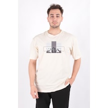 Cazador Erkek 4071 O.bıs T-shırt 24yceeo04071 Bej