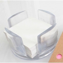 Bb Mavi Siyah Kağıtlık Paper Holder Şeffaf