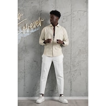 Advante Slimfit Yazlık Düz Pamuklu Gömlek 001
