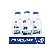 Omo Active Oxygen Sıvı Deterjan Beyazlar Için 3 x 1690 ML