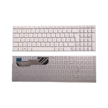 Asus Uyumlu R541Uj R541Uj-Go270T Notebook Klavye (Beyaz Tr) - 541967592