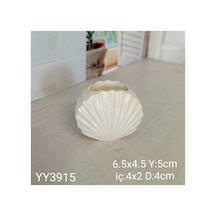 Yy3915 Midye Vazo Minimal Silikon Kalıp