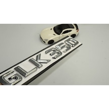 Glk 350 Bagaj Krom Metal 3m 3d Yazı Logo Uyumlu