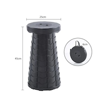 Taşınabilir Katlanır Teleskopik Tabure Hafif Plastik Metro Diğer