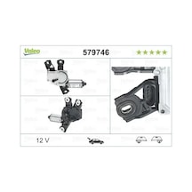 Vw Tiguan Silecek Motoru Arka 2008-2018 Valeo 579746