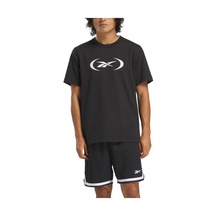 Reebok Basketball T-shırt 100214159 Erkek Tişört Siyah S-xxl Siyah