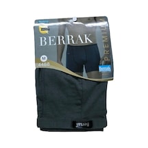 2 Adet Füme Renk Ince Kemerli Modal Boxer Füme