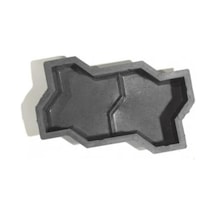 Plastik Parke Taşı Kalıbı Tekli Es Taşı Çizgi 6 Cm (10 Adet)