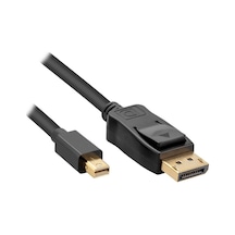 Mini Dp Display Çevirici Kablo 1,8 Metre Mini Displayport To Display Kablo
