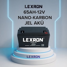 Lexron 65ah 12v Nano-karbon Jel Akü