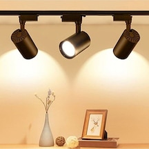 Şanled Led Siyah Kasa Gün Işığı 35w Raylı Spot 2 Adet 1 Metre Ray 2 Adet