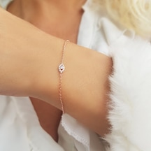 Vaoov 925 Ayar Gümüş Mekik Bileklik N11.40075