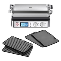 Tr Multigrill 9 Cg 9043 Izgara Ve Düz Plakalı Kontakt Izgara, Izgara Konumları: Kontak, Barbekü, Fırın, Bulaşık