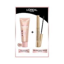 L'Oréal Paris Telescopic Maskara + Glotion All-In-One Doğal Işıltı 902 Light Glow