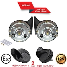 Korna 12v Dadat Tek Fişli