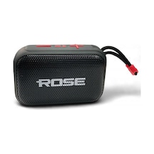 Rose Sp-502 Taşınabilir Şarjlı Bluetooth Hoparlör - Siyah
