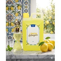 1 Litre+300ml Limon Kolonyası Seti 80 Ferahlatıcı Doğal Limon Kokulu Kolonya
