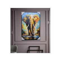 4 Adet Duvara Asmalı Yağlı Boya Pano Dekoratif Duvar Tablosu, Asılabilir Pano, Oil Painting Wall Art 90 X 60 Cm