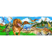 Melissa And Doug Dev Yer Yapbozu Dinozor Dünyası (48 Parça)
