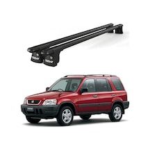 Trio-ı Honda Cr-v 1996-2001 Uyumlu Siyah Kilitli Ara Atkı 120cm Port Bagaj Tavan Barı