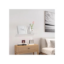 Şeffaf Duvar Raf 40cm X 10cm Diğer