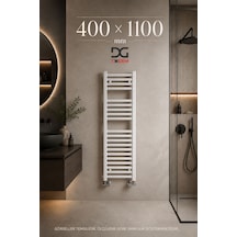 400X1100 Beyaz Havlupan 15 Borulu Banyo Havlupanı