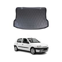 Renault Clio Iı Hb 1999-2006 Arası Uyumlu Araca Özel Kauçuk Tpe Bagaj Havuzu Siyah