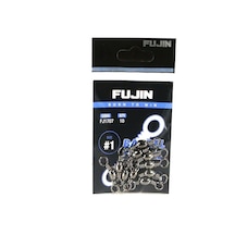 Fujin Barrel Swivel Fırdöndü Black Nickel 3-0 No