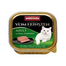 Vom Feinsten Hindili Ve Tavşanlı Yetişkin Kedi Konservesi 100 Gr