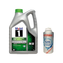 Mobil 1 ESP 0W-30 Tam Sentetik Motor Yağı 5 L + Interwax Klima Temizleyici 150 ML