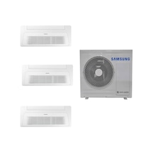 Samsung  AJ080TXJ4KH/EA Wind Free Multi Tek Yön Kaset 1+3 Sistem 9+12+12 Btu 8 Kw Dış Ünite Duvar Tipi Klima