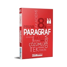 Pruva Akademi 8. Sınıf Paragraf Soru Bankası Video Çözümlü Pruva