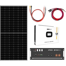 12 Kw Akıllı İnverterli 5 Kw Bataryalı Arttırılabilir Hazır Solar Enerji Paketi
