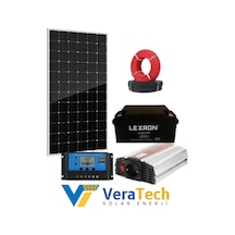 Veratech Solar Enerji Bağ Evi Tv Aydınlatma Paketi