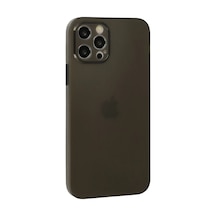 Bezos İphone 12 Pro Max Uyumlu Kılıf Puma Silikon - Gri Nıda