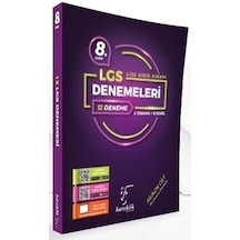 8.Sınıf LGS 12'li Denemeleri- Karekök Eğitim Yayın