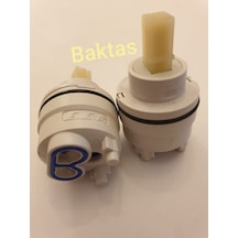 Eca Niobe Banyo Bataryası Kartuş Beyaz