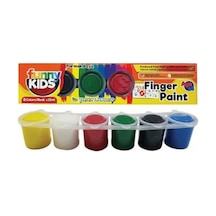 Funny Kids Parmak Boyası 25 Ml 6 Renk Çok Renkli