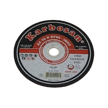 Karbosan-10420 İnox Metal Kesici Disk 180mmx1.9x22 Spral Taşı