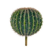 Yapay Çiçek Echinocactus Grusonii Altın Fıçı Kaktüs 35 35cm Cactüs Sk4010s