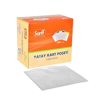 Sarff Kart Poşeti Güvenlik 12X11 Cm 100'Lü