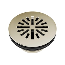 Delta Faucet 4 İnç Yuvarlak Duş Yer Sifonu Cilalı Nikel, Duş Tahliye Kiti, Krom Duş Drenajı, Krom Duş Drenajı, Parlak Nikel Dt051411-pn Açık Ahşap