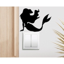 Bk Home Deniz Kızı Tasarımlı Duvar Sticker-1
