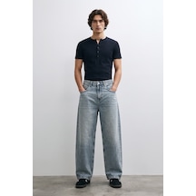 Banny Jeans Erkek Skater Fit Jean Pantolon Tint Mavi M