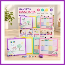 Bezos Manyetik Yazı Tahtası Bty Çok Renkli